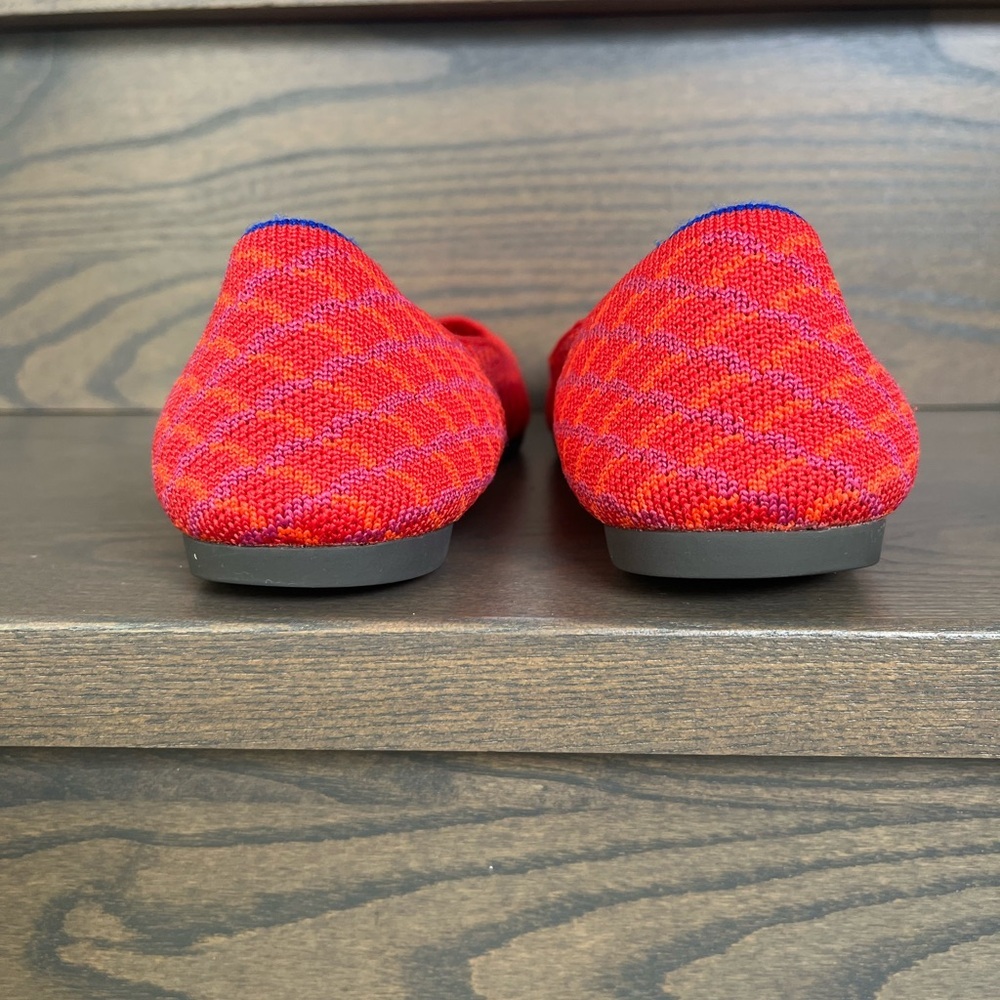 Rothy's The Point Flat in Pomegranate Grid Size 9.5 - Picture 5 of 13